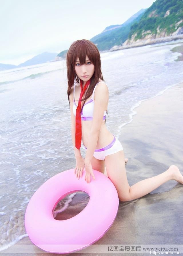 性感美女海滩比基尼泳装cosplay