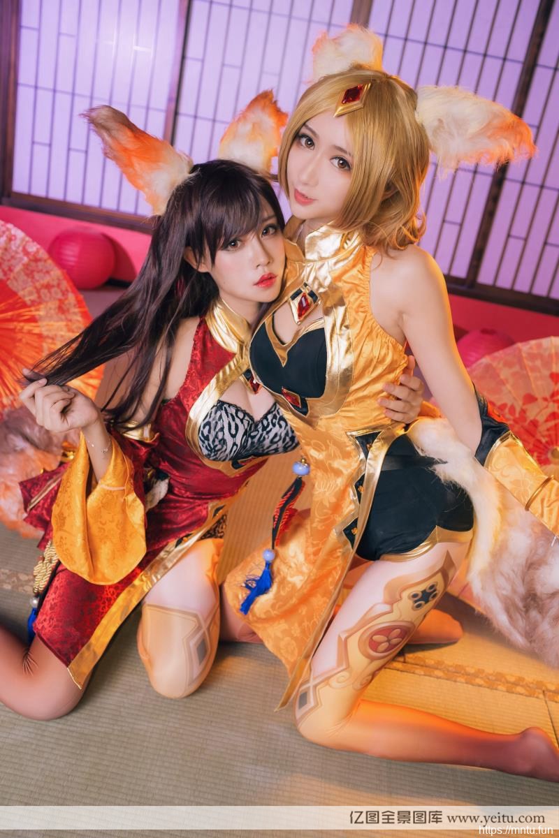 萝莉姐妹花COSPLAY王者cosplay大全荣耀妲己福利写真