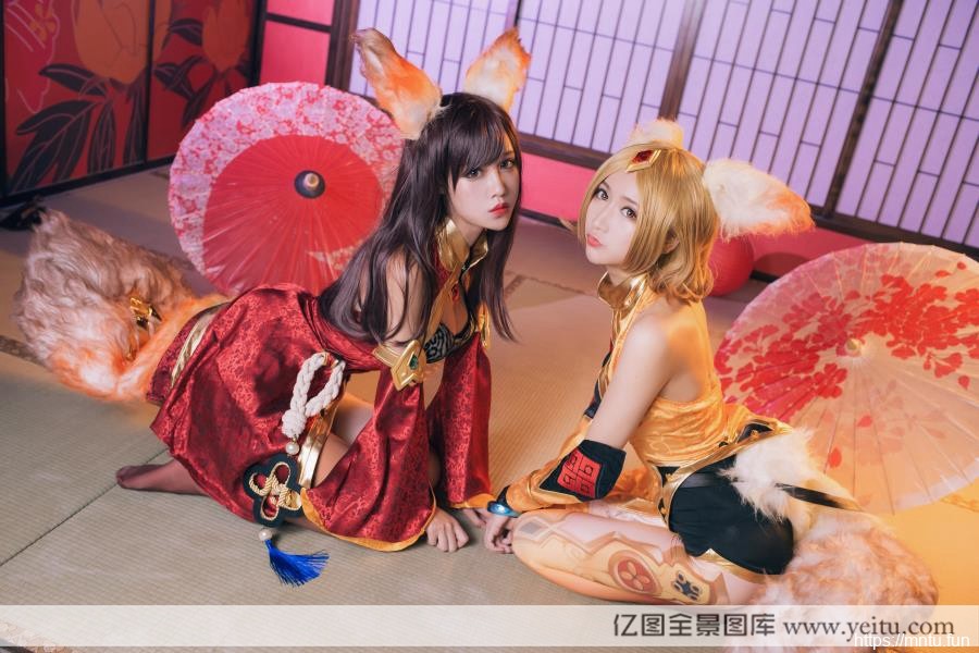 萝莉姐妹花COSPLAY王者cosplay大全荣耀妲己福利写真