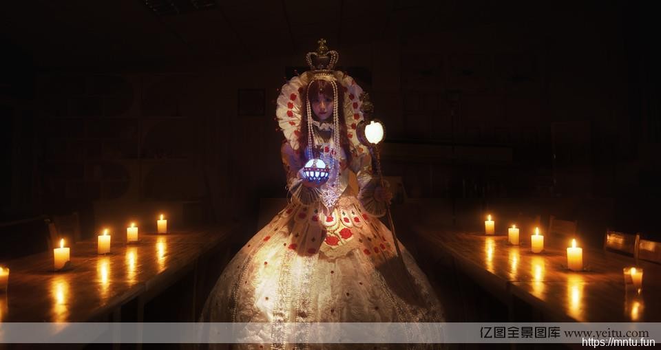 气场女王美艳cosp网上cosplaylay写真拍摄