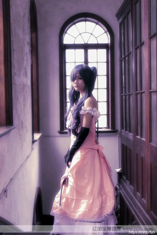 粉嫩白皙cosplay壁纸娃娃脸美女华丽cosplay