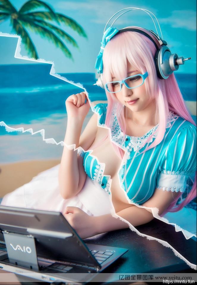 撕衣性感美少女cosplaycosplay动漫人物若隐若现