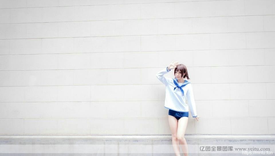 可爱狐狸学生妹cosplay的图片cosplay