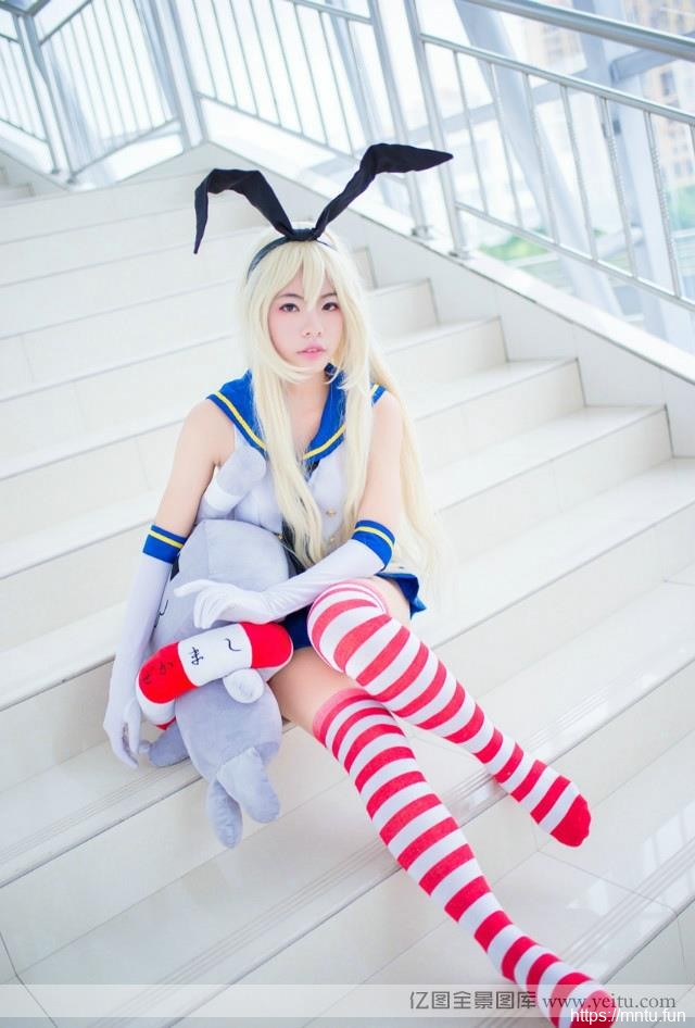 清纯可爱兔女孩诱惑cosp二次元cosplaylay