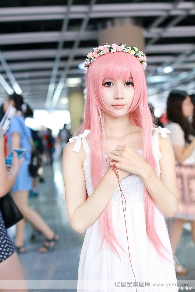 清纯粉嫩美女甜美角色扮演cosplaycosplay无暇