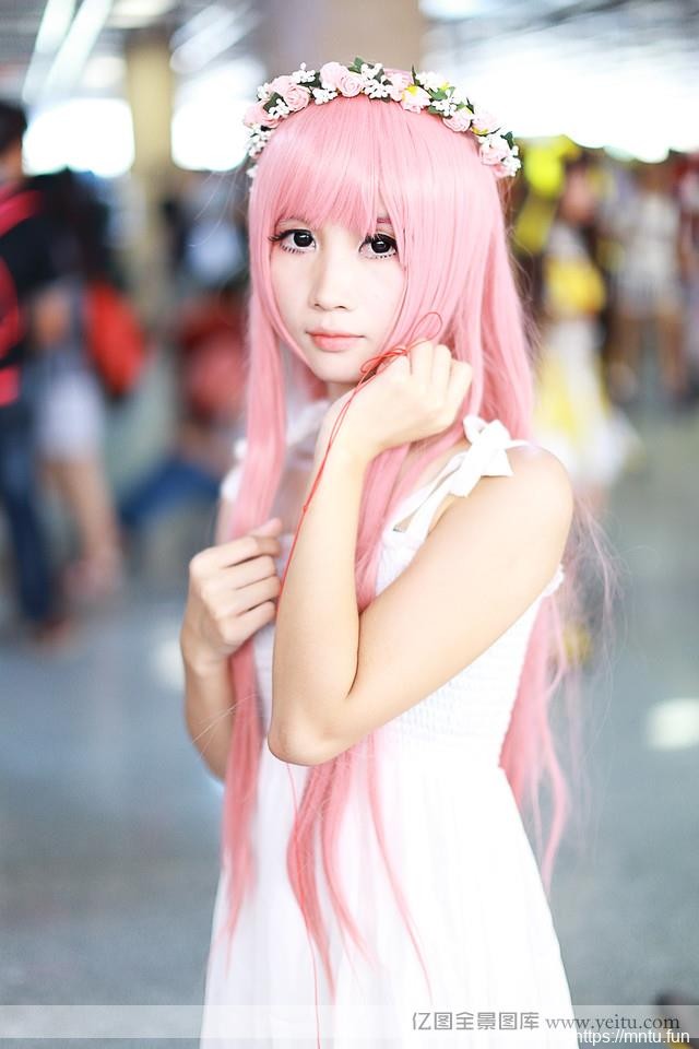 清纯粉嫩美女甜美角色扮演cosplaycosplay无暇