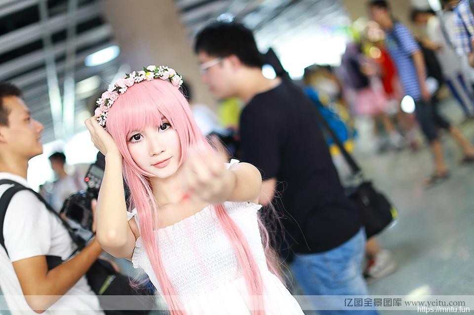 清纯粉嫩美女甜美角色扮演cosplaycosplay无暇
