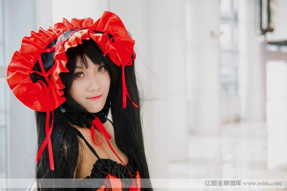 红衣如火气质少女倔强c动漫cosplay福利osplay