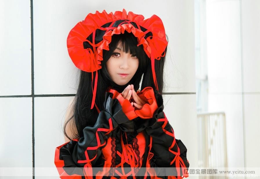 红衣如火气质少女倔强c动漫cosplay福利osplay