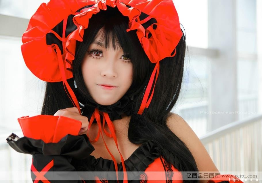 红衣如火气质少女倔强c动漫cosplay福利osplay