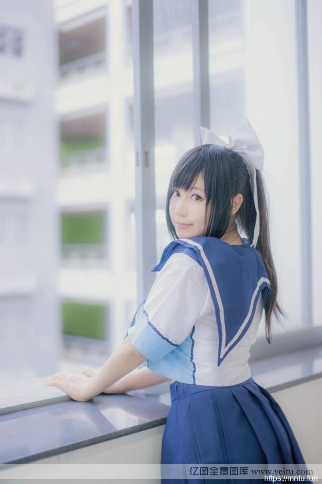 新cosplay校园清新校服少女cosplay写真