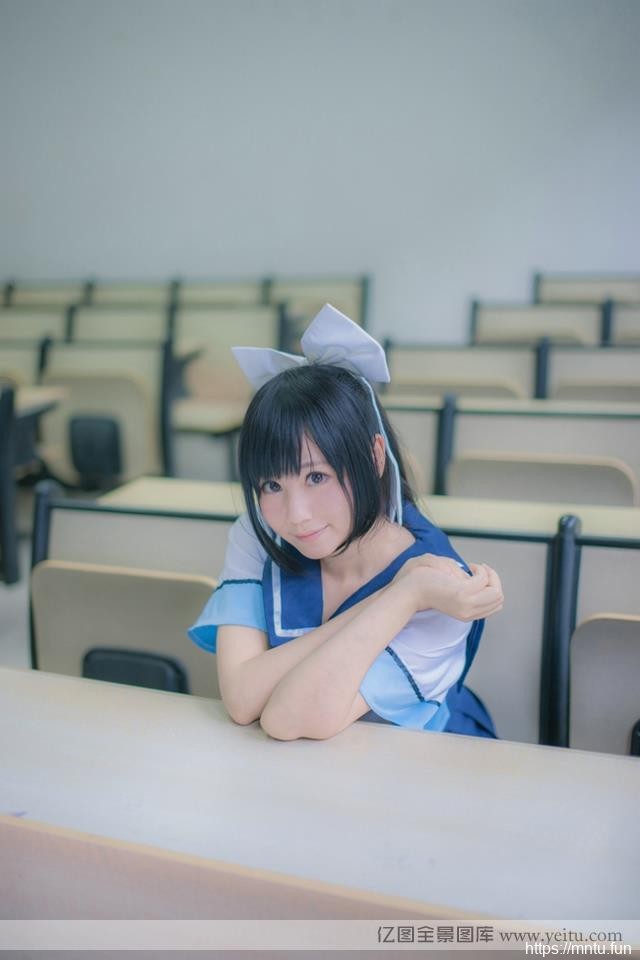 新cosplay校园清新校服少女cosplay写真
