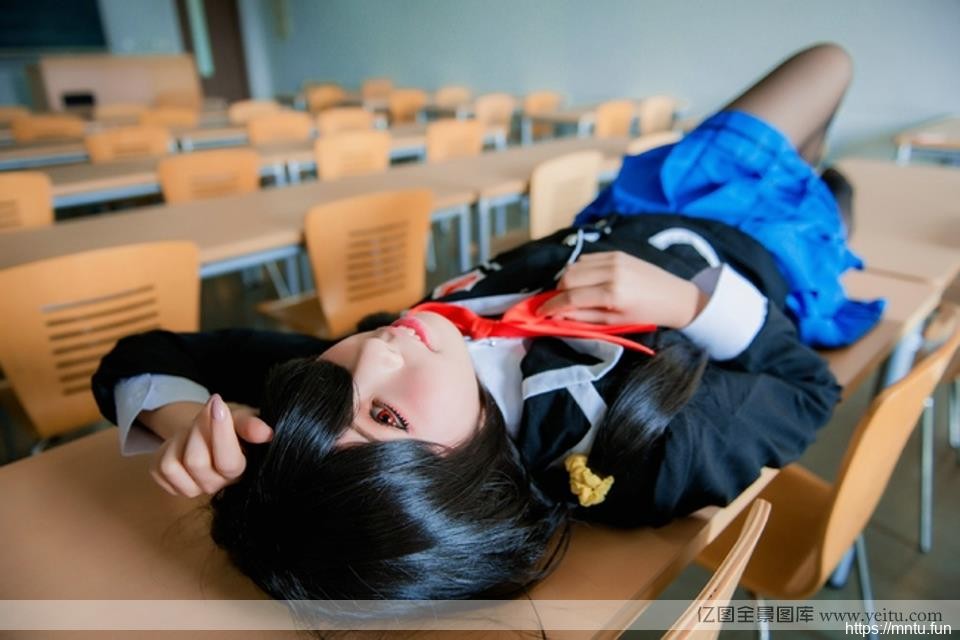 时崎狂三黑丝校服唯美cospla唯美cosplayy