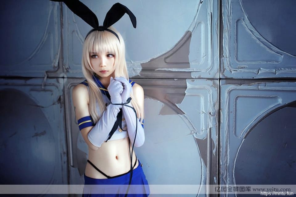 诱惑丝袜cosplay美女舰娘岛风性感cosplay
