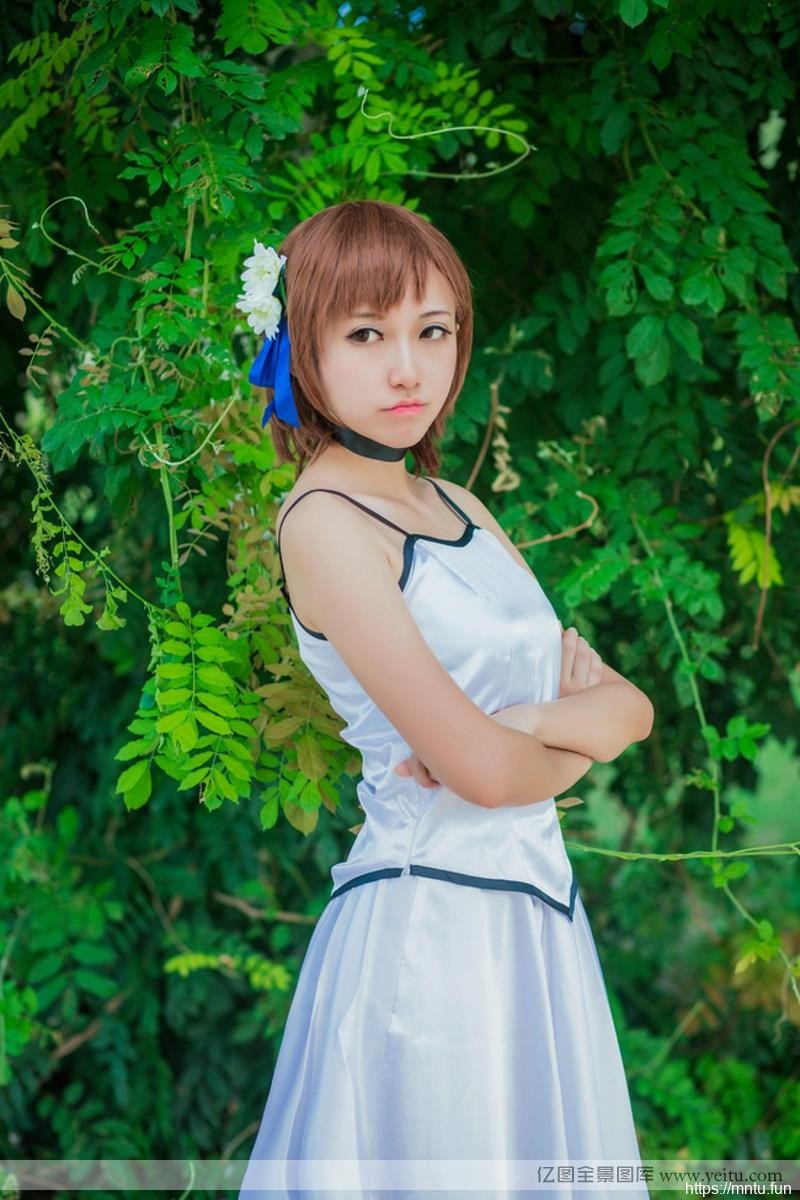 御坂美琴白礼服旗袍cosplay女cosplay