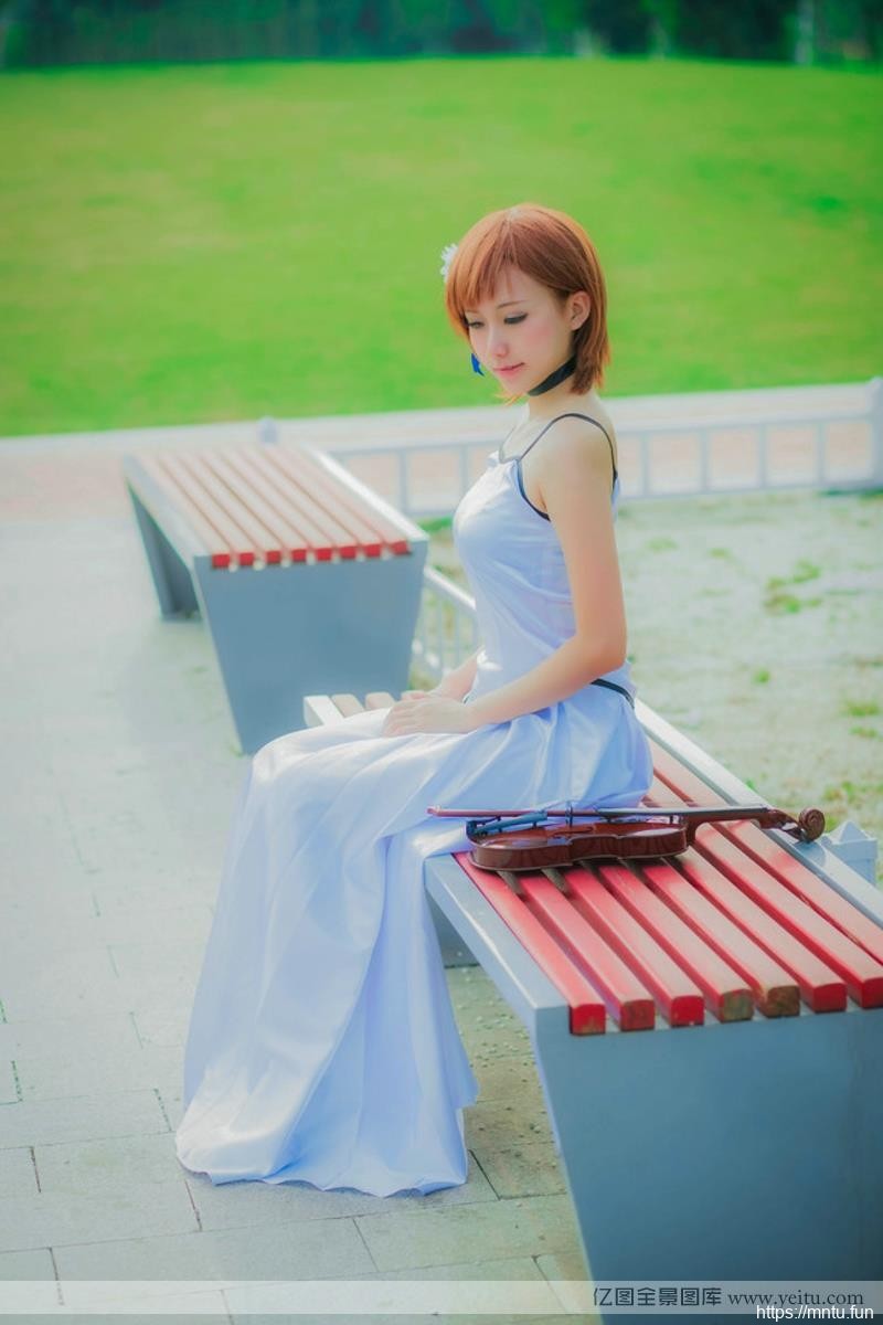 御坂美琴白礼服旗袍cosplay女cosplay