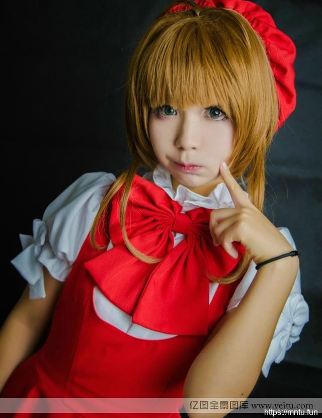 娃娃脸清纯少女cocosplay图splay