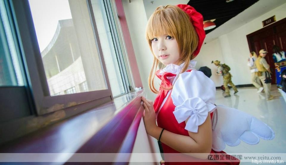 娃娃脸清纯少女cocosplay图splay