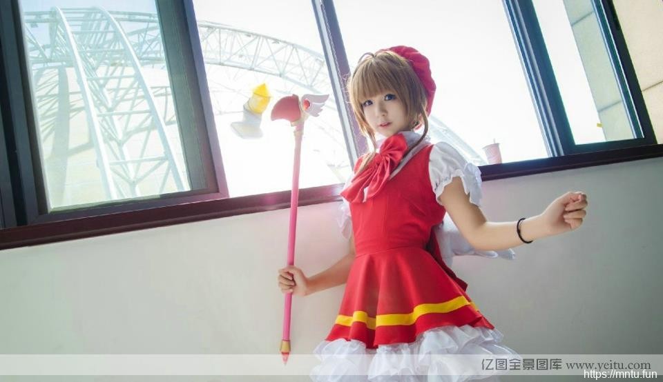 娃娃脸清纯少女cocosplay图splay