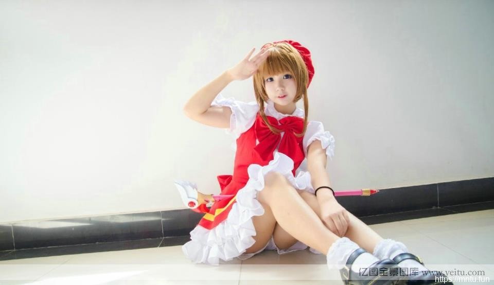 娃娃脸清纯少女cocosplay图splay