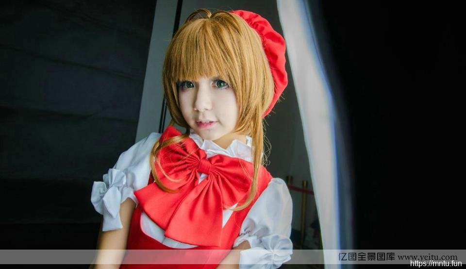 娃娃脸清纯少女cocosplay图splay