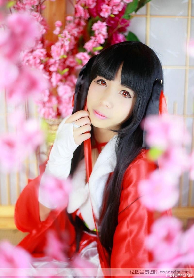 长发美女夜夜和服白丝清纯cosplcosplay明星ay