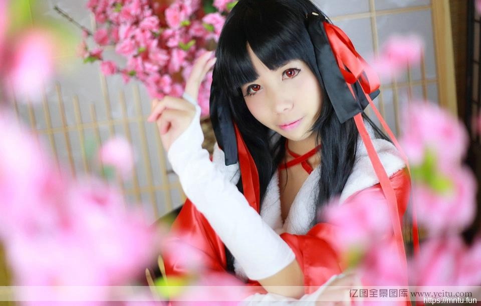 长发美女夜夜和服白丝清纯cosplcosplay明星ay