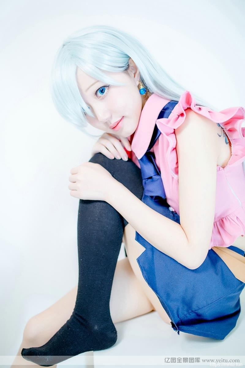 七大罪完美cosplay女主角伊丽莎白性感制服cosplay