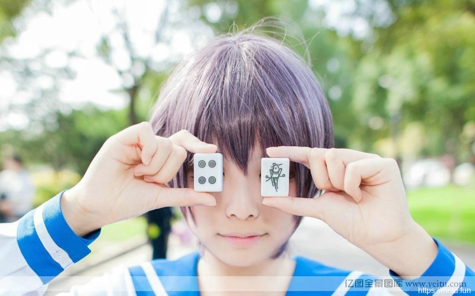 可爱双萝莉网上cosplay校服甜美cosplay