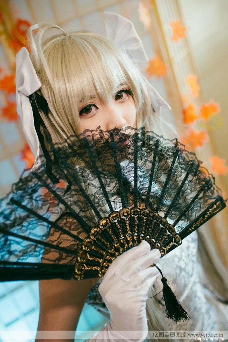 春日野穹白丝高跟性感穹妹旗袍cocosplay诱惑splay