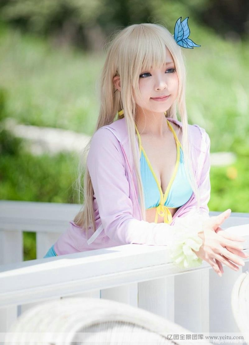 清纯可人的美网上cosplay少女柏崎星奈唯美cosplay