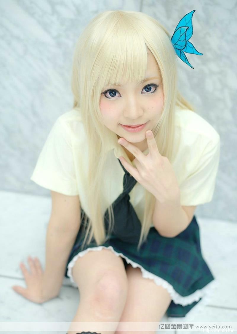 清纯可人的美网上cosplay少女柏崎星奈唯美cosplay