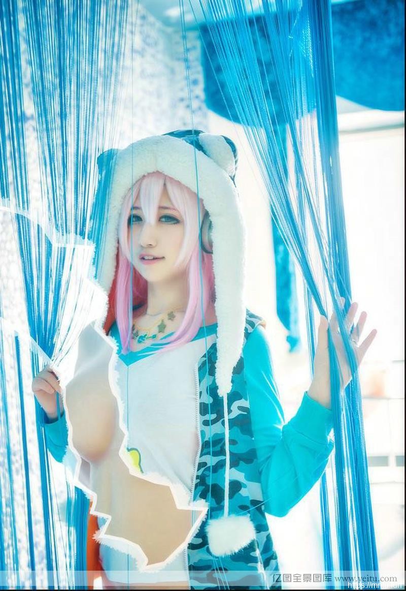 cosplay大尺度二次元美少女cosplay《索尼子撕衣》