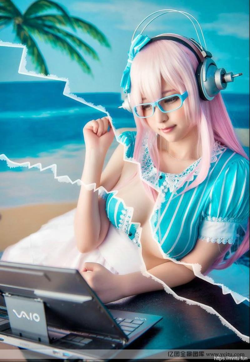 cosplay大尺度二次元美少女cosplay《索尼子撕衣》