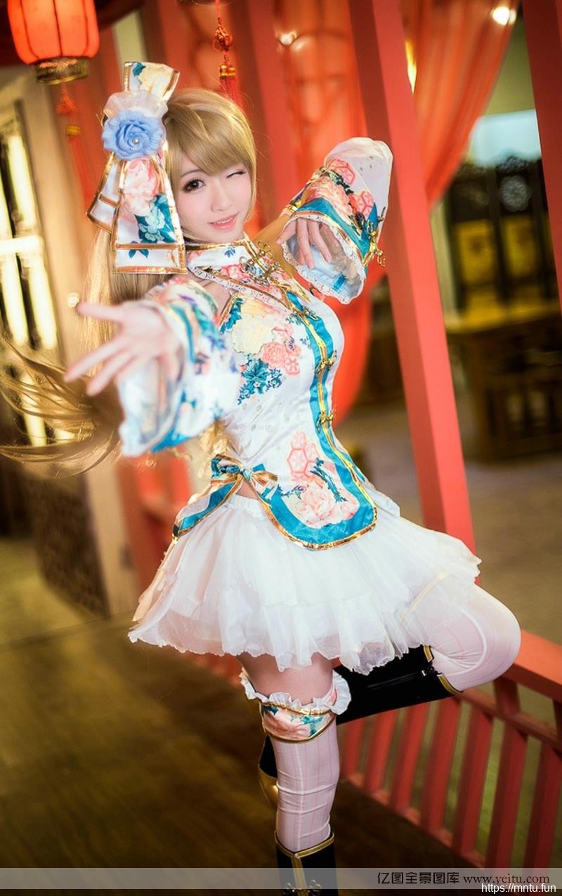 love licosplay照片ve南小鸟超炫cosplay魅力旗袍优雅动人