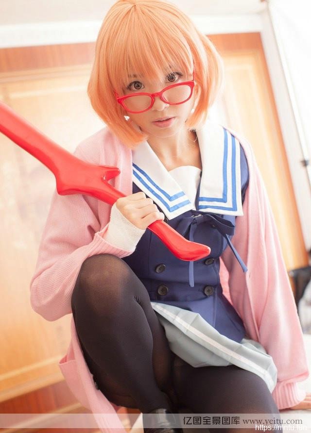 《cosplay壁纸境界的彼方》栗山未来COSPLAY