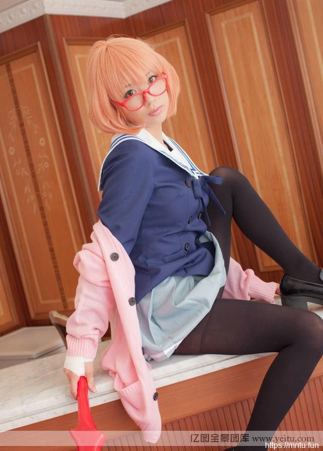 《cosplay壁纸境界的彼方》栗山未来COSPLAY