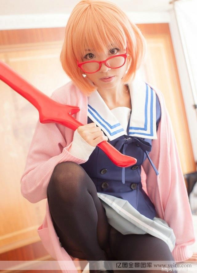 《cosplay壁纸境界的彼方》栗山未来COSPLAY