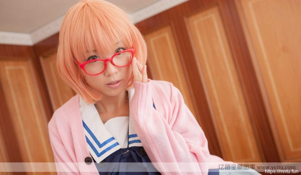 《cosplay壁纸境界的彼方》栗山未来COSPLAY