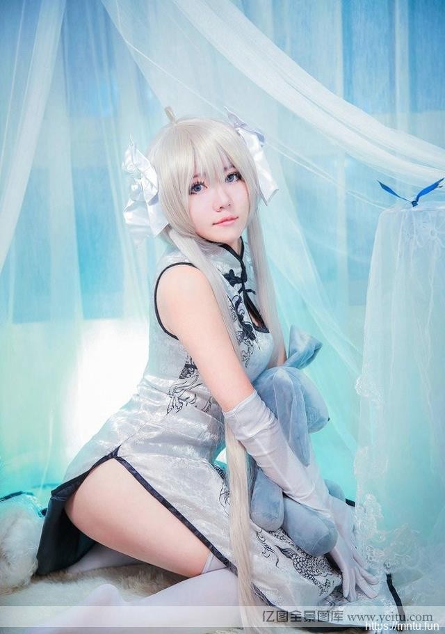 漫画缘之cosplay专题空之春日野穹真人COS