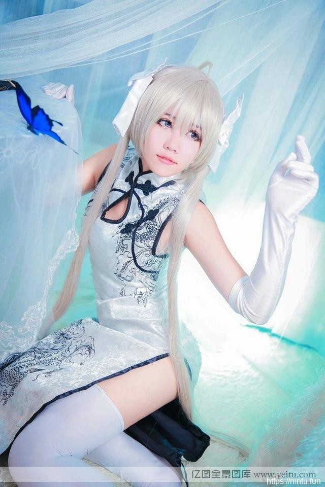 漫画缘之cosplay专题空之春日野穹真人COS