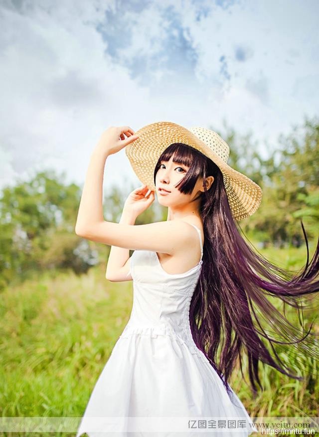 清纯超级cosplay妹妹可爱COS户外写真