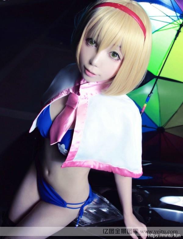 赛车女神高清cosplay控爱丽丝COS