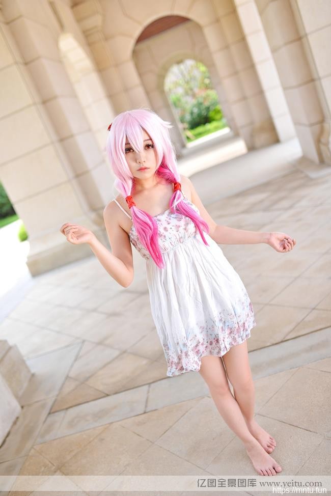 清纯唯美女神lolita和cosplay蝶祈cospaly