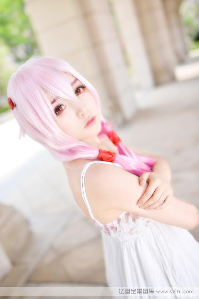 清纯唯美女神lolita和cosplay蝶祈cospaly