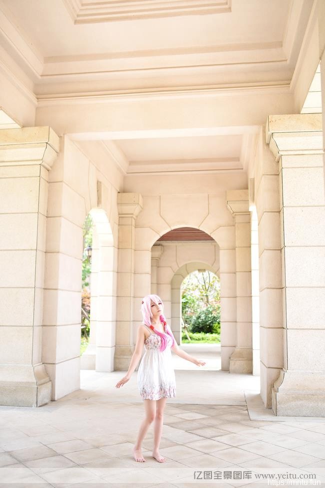 清纯唯美女神lolita和cosplay蝶祈cospaly