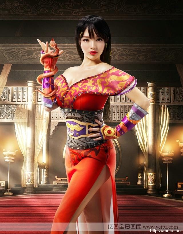 巨乳美女展示迷人胸器再cosplay壁纸秀完美COSPLAY
