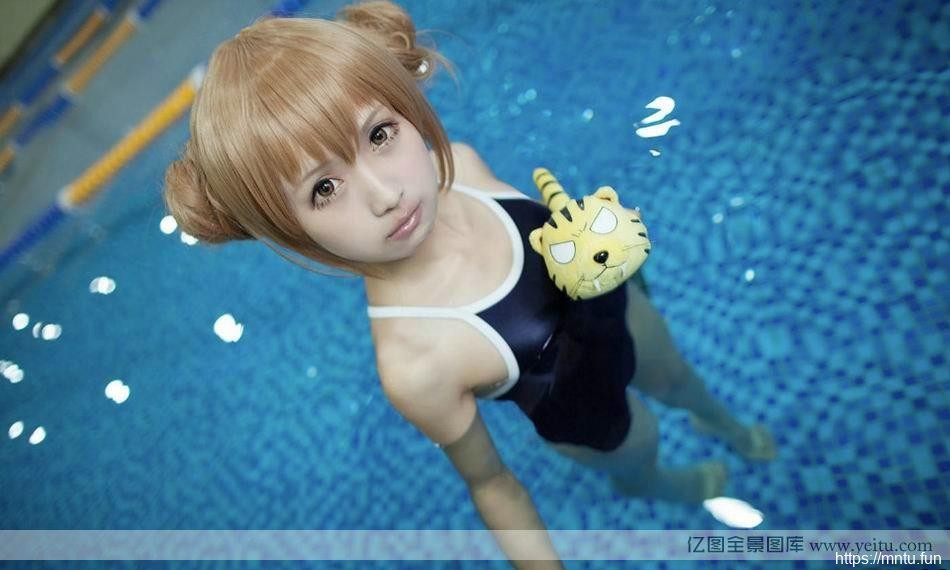 超萌妹子泳装高清coscosplay控play图片