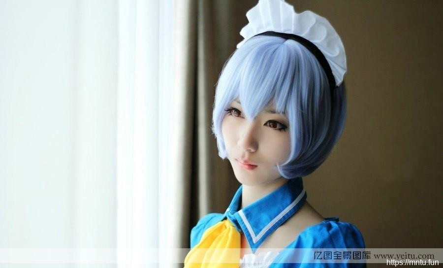 cosplay工口国内白袜女仆绫波丽cosplay