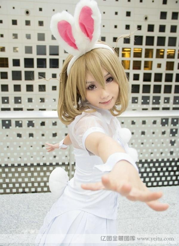 兔耳蕾福利cos丝迷你裙精彩Cosplay